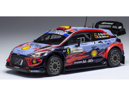 Hyundai i2 Coupe WRC #6 WRC Rallye Sardinien 2020 D.Sordo/C.Del Barrio 1:43 Scale IXO Diecast Model Car-IXO-Diecast Model Centre