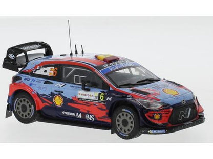 Hyundai i2 Coupe WRC #6 WRC Rallye Sardinien 2020 D.Sordo/C.Del Barrio 1:43 Scale IXO Diecast Model Car-IXO-Diecast Model Centre
