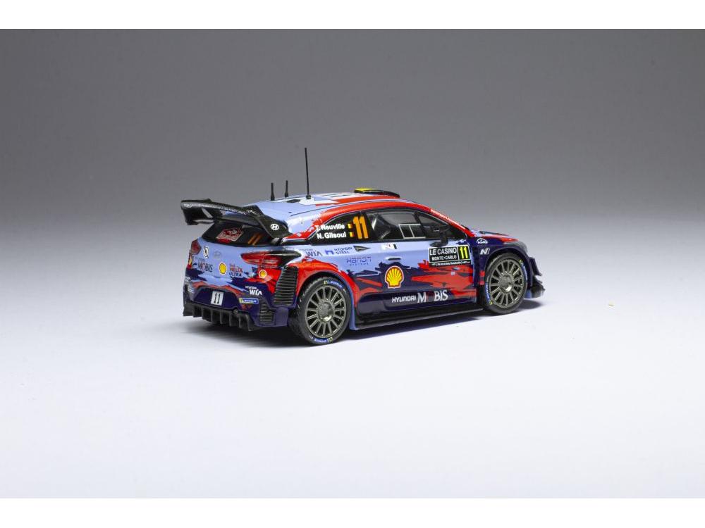 Hyundai i20 Coupe WRC #11 WRC Monte Carlo 2020 T.Neuville/N.Gilsoul 1:43 Scale IXO Diecast Model Car-IXO-Diecast Model Centre
