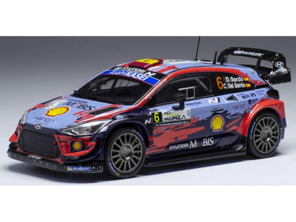 Hyundai i20 Coupe WRC #6 WRC Rallye Monza 2020 D.Sordo/C.Del Barrio 1:43 Scale IXO Diecast Model Car-IXO-Diecast Model Centre