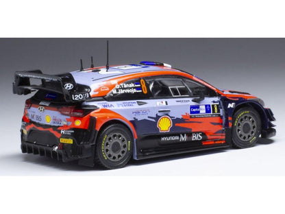 Hyundai i20 Coupe WRC #8 WRC Arctic Rally Finland 2021 O.Tanak/M.Jarveoja 1:43 Scale IXO Diecast Model Car-IXO-Diecast Model Centre