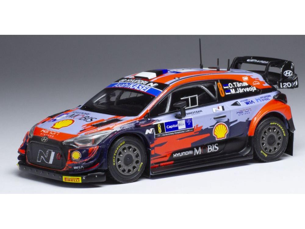 Hyundai i20 Coupe WRC #8 WRC Arctic Rally Finland 2021 O.Tanak/M.Jarveoja 1:43 Scale IXO Diecast Model Car-IXO-Diecast Model Centre