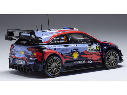 Hyundai i20 Coupe WRC #8 WRC Rallye Monza 2020 S.Ogier/M.Jarveoja 1:43 Scale IXO Diecast Model Car-IXO-Diecast Model Centre