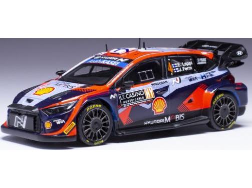 Hyundai i20 N #4 WRC1 Rally Monte Carlo 2023 E.Lappi/J.Ferm 1:43 Scale IXO Diecast Model Car-IXO-Diecast Model Centre