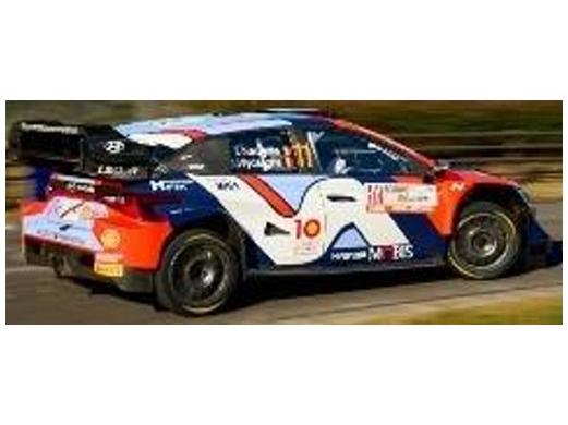 Hyundai i20 N RALLY1 Diecast Model #11 Neuville/Wydaeghe 2024 Japan World Champion WRC1 1:18 IXO-IXO-Diecast Model Centre