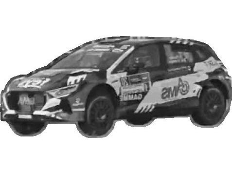 Hyundai i20 N Rally 2 #20 Rally Ypres 2026 H.Paddon/K.D'alleine 1:43 Scale Diecast Car – IXO-IXO-Diecast Model Centre