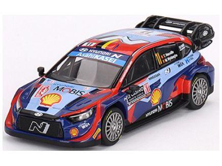 Hyundai i20 N Rally1 #11 3rd Monte Carlo Rally 2023 Neuville/Wydaeghe - 1:64 Scale Model Car-MINI GT-Diecast Model Centre