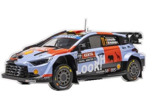 Hyundai i20 N Rally1 #11 Safari Rallye Kenya 2026 T.Neuville/M.Widaeghe 1:43 Scale Diecast Car – IXO-IXO-Diecast Model Centre