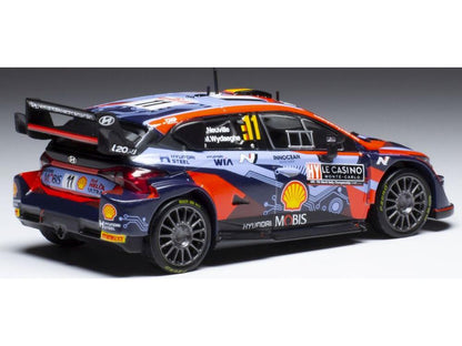 Hyundai i20 N Rally1 #11 WRC Rally Monte Carlo 2022 T.Neuville/M.Wydaeghe 1:43 Scale IXO Diecast Model Car-IXO-Diecast Model Centre