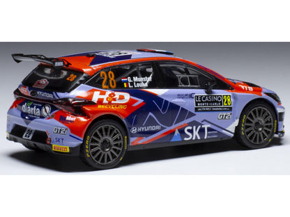 Hyundai i20 N Rally1 #28 WRC Rally Monte Carlo 2022 G.Munster/L.Louka 1:43 Scale IXO Diecast Model Car-IXO-Diecast Model Centre