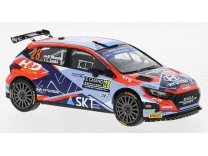 Hyundai i20 N Rally1 #28 WRC Rally Monte Carlo 2022 G.Munster/L.Louka 1:43 Scale IXO Diecast Model Car-IXO-Diecast Model Centre