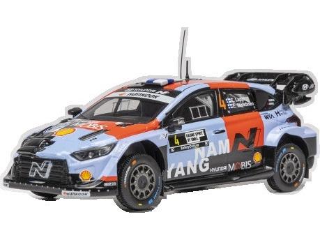 Hyundai i20 N Rally1 #4 Rally Sweden 2026 E.Lappi/E.Malkonen 1:43 Scale Diecast Car – IXO-IXO-Diecast Model Centre