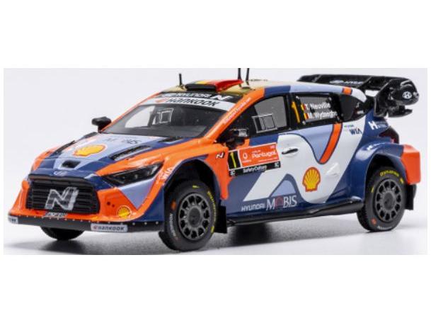 Hyundai i20 N Rally1 Rally Portugal 2025 #1 T.Neuville/M.Wydaeghe 1:43 Scale IXO Diecast Model Car-IXO-Diecast Model Centre