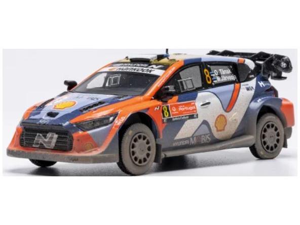 Hyundai i20 N Rally1 Rally Portugal 2025 #8 O.Tanak/M.Jarveoja 1:43 Scale IXO Diecast Model Car-IXO-Diecast Model Centre