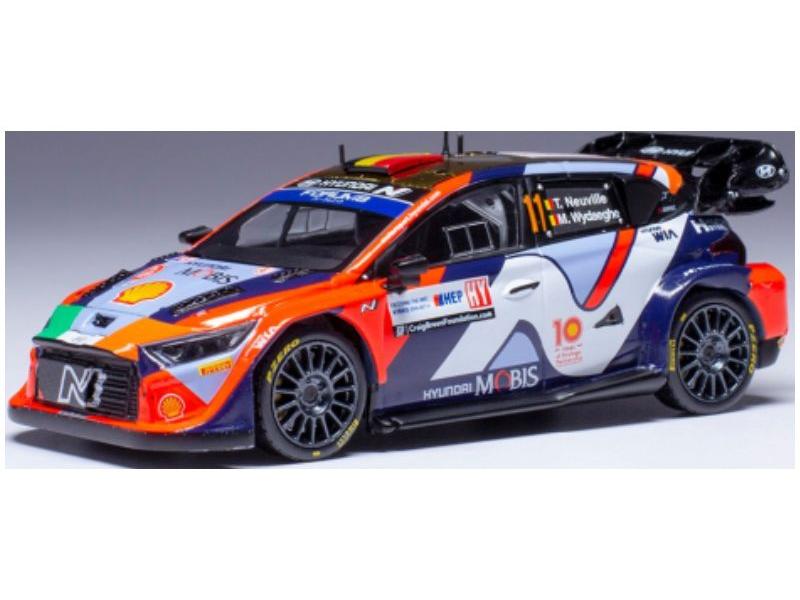 Hyundai i20 N Rally1 WRC Rally Croatia 2024 #11 1:43 Scale IXO Diecast Model Car-IXO-Diecast Model Centre