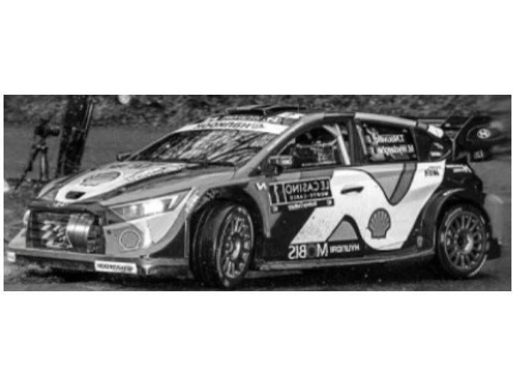 Hyundai i20 N Rally1 WRC Rally Monte Carlo 2025 #1 T.Neuville/M.Wydaeghe 1:43 Scale IXO Diecast Model Car-IXO-Diecast Model Centre