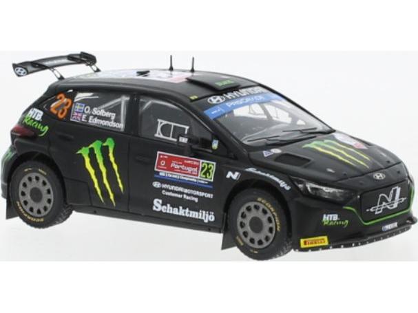Hyundai i20 N Rally2 #23 WRC Rallye Portugal 2022 O.Solberg/E.Edmondson 1:43 Scale IXO Diecast Model Car-IXO-Diecast Model Centre