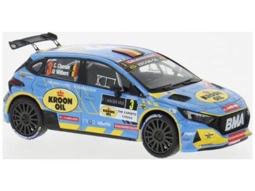 Hyundai i20 N Rally2 Spa Rally2024 #3 C.Cherain/D.Withers 1:43 Scale IXO Diecast Model Car-IXO-Diecast Model Centre