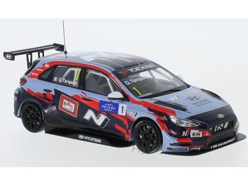 Hyundai i30 N TCR No.1 Squadra Corse Team WTCR 2019 G.Tarquini 1:43 Scale IXO Diecast Model Car-IXO-Diecast Model Centre