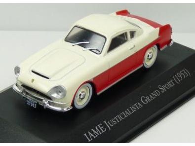 IAME Justicialista Grand Sport 1953 Red (Argentina Spec.) 1:43 Scale Diecast Model-Unbranded-Diecast Model Centre