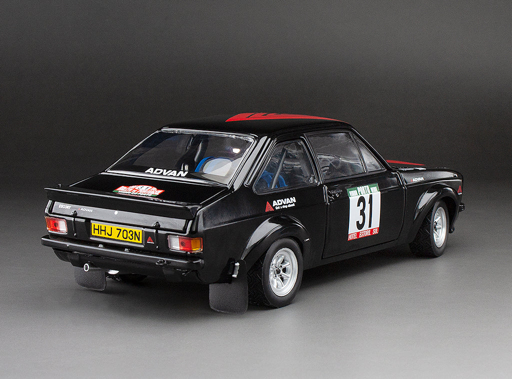 Ford Escort RS1800 #31 Shinozuka Harris Rallye de Portugal Vinho do Porto 1981 1:18 Scale Sun Star Diecast Model