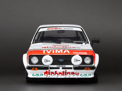 Ford Escort RS1800 #15 Santos and Oliveira Rallye de Portugal Vinho do Porto 1983 1:18 Scale Sun Star Diecast Model