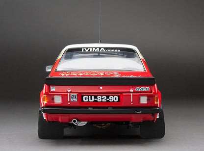 Ford Escort RS1800 #15 Santos and Oliveira Rallye de Portugal Vinho do Porto 1983 1:18 Scale Sun Star Diecast Model