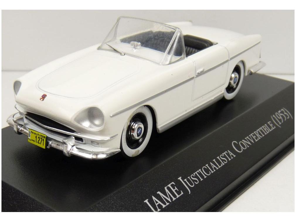 Iame Justiciable Convertible White 1953 (Argentina Spec.) 1:43 Scale Diecast Model-Unbranded-Diecast Model Centre