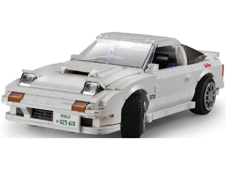 Initial D FX7 FC Brick Builder Silver (1552pcs) Cada Kit-Cada-Diecast Model Centre