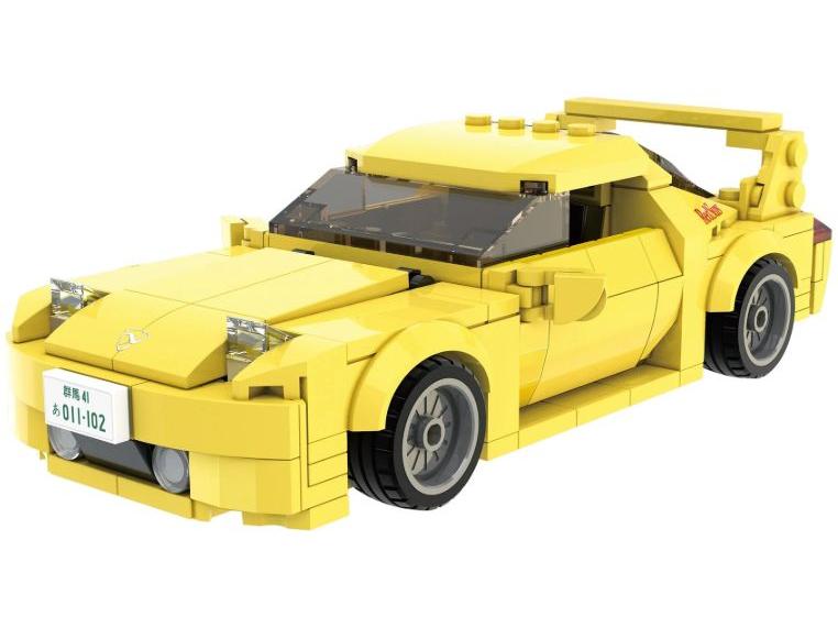 Initial D Mazda RX-7 FD3S Car (278 pcs) Cada Kit-Cada-Diecast Model Centre