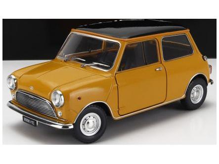 Innocenti Mini Cooper Mk2 1968 Ochra/Black 1:18 Scale Diecast Model Car – Mitica-Mitica-Diecast Model Centre