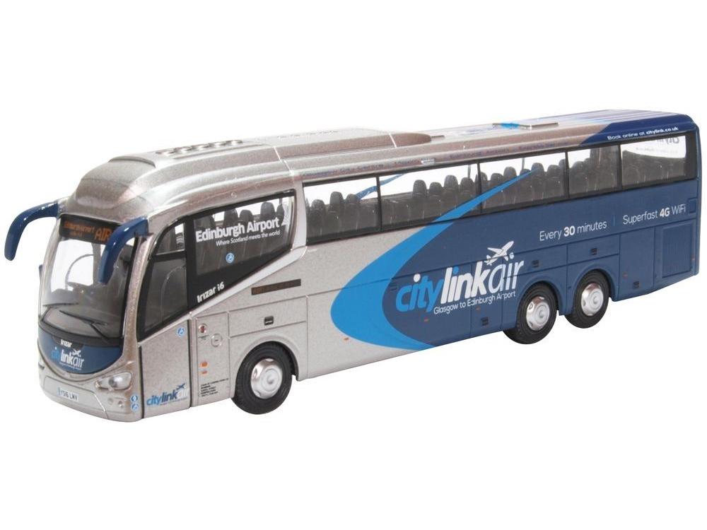 Irizar i6 City Link Air Glasgow/Edinburgh 1:76 Scale Diecast Bus – Oxford Diecast-Oxford Diecast-Diecast Model Centre
