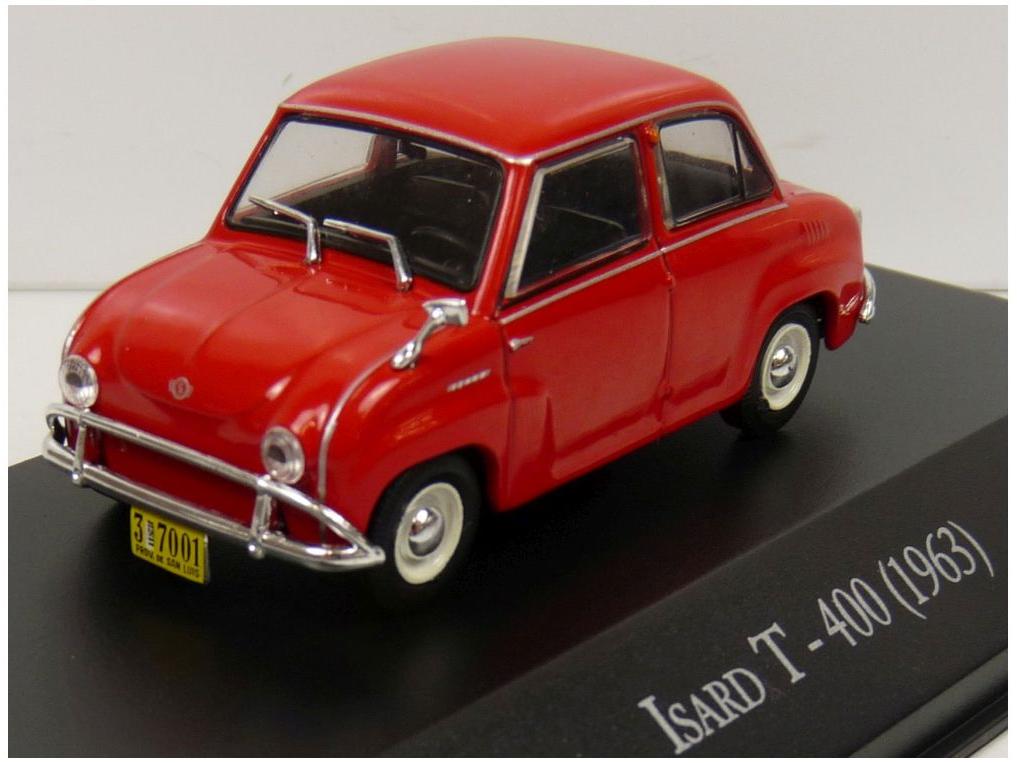 Isard T400 Red 1963 (Argentina Spec.) 1:43 Scale Diecast Model-Unbranded-Diecast Model Centre