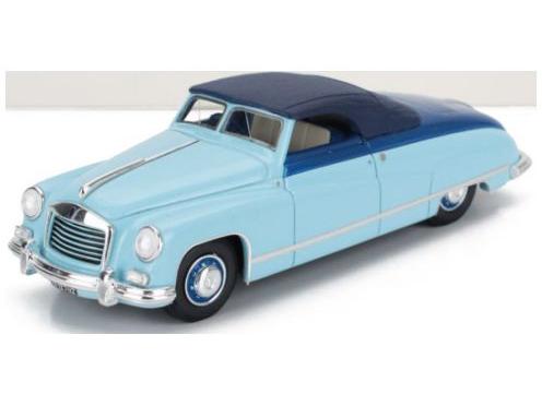 Isotta Fraschini 8C Light Blue/Blue Monterosa Boneschi Cabriolet Closed 1948 1:43 Scale Kess Resin Model-Kess-Diecast Model Centre