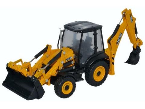 JCB 3CX Eco Backhoe Loader JCB 1:76 Scale Diecast Tractor – Oxford Diecast-Oxford Diecast-Diecast Model Centre
