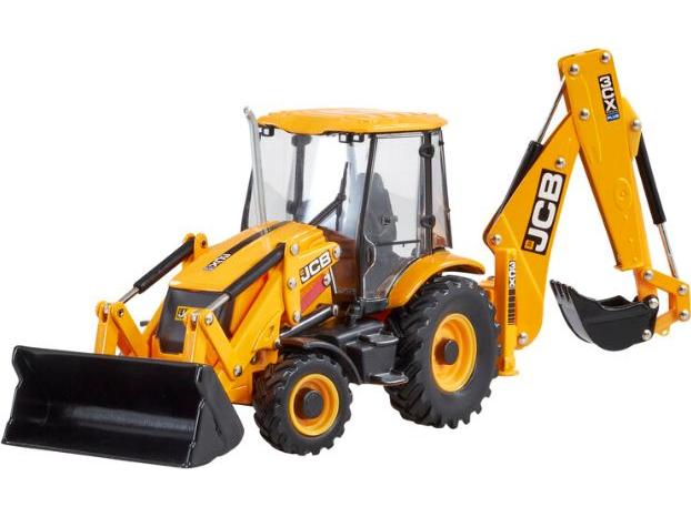 JCB 3CX Plus Sitemaster Backhoe Loader 1:32 Scale Britains-Britains-Diecast Model Centre