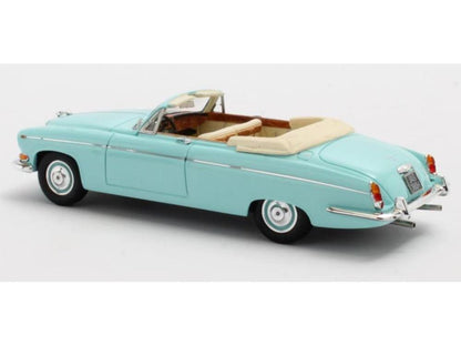 Jaguar 420G Convertible Blue 1969 1:43 Scale Matrix Resin Model Car-Matrix-Diecast Model Centre
