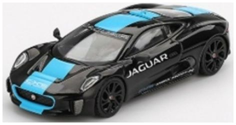 Jaguar C-X75 Black (LHD) 1:64 Scale MINI GT Diecast Model-MINI GT-Diecast Model Centre