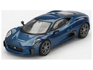 Jaguar C-X75 Blue (LHD) 1:64 Scale MINI GT Diecast Model-MINI GT-Diecast Model Centre