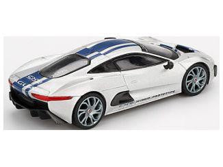 Jaguar C-X75 silver - 1:64 Scale Model Car-MINI GT-Diecast Model Centre