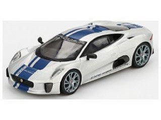 Jaguar C-X75 silver - 1:64 Scale Model Car-MINI GT-Diecast Model Centre