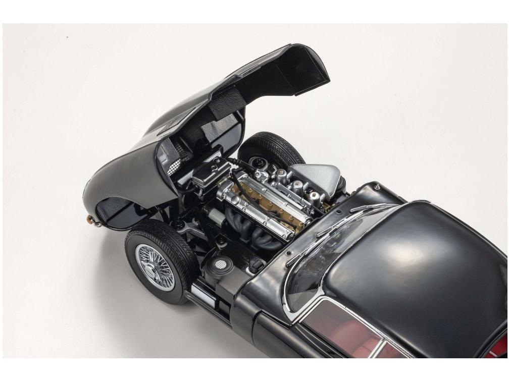 Jaguar E-Type 3.8L Coupe MK1 1961 Black 1:18 Scale Diecast Model Car – Kyosho-Kyosho-Diecast Model Centre
