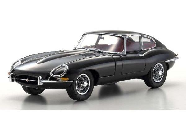Jaguar E-Type 3.8L Coupe MK1 1961 Black 1:18 Scale Diecast Model Car – Kyosho-Kyosho-Diecast Model Centre