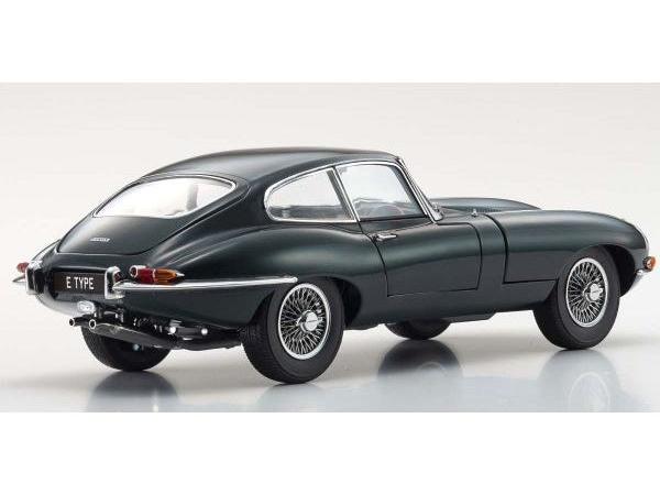 Jaguar E-Type 3.8L Coupe MK1 1961 British Racing Green 1:18 Scale Diecast Model Car – Kyosho-Kyosho-Diecast Model Centre