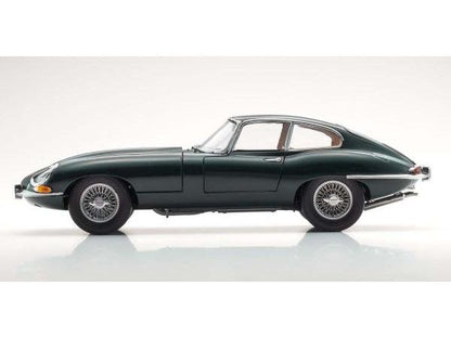 Jaguar E-Type 3.8L Coupe MK1 1961 British Racing Green 1:18 Scale Diecast Model Car – Kyosho-Kyosho-Diecast Model Centre