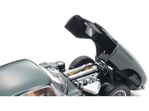 Jaguar E-Type 3.8L Coupe MK1 1961 British Racing Green 1:18 Scale Diecast Model Car – Kyosho-Kyosho-Diecast Model Centre