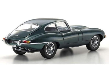 Jaguar E-Type 3.8L Coupe MK1 1961 Dk Green 1:18 Scale Diecast Model Car – Kyosho-Kyosho-Diecast Model Centre