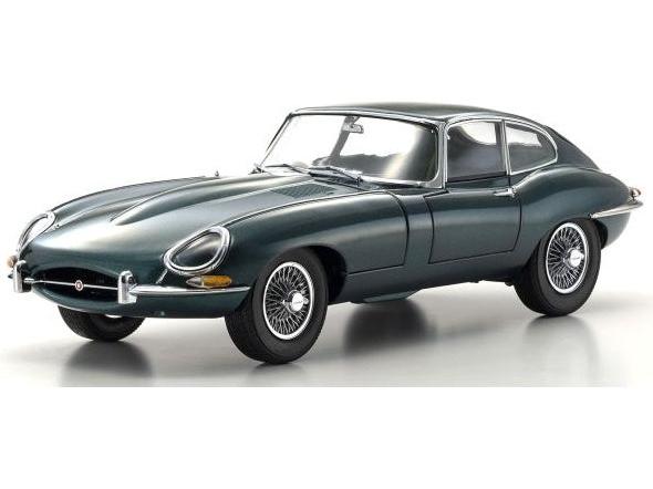 Jaguar E-Type 3.8L Coupe MK1 1961 Dk Green 1:18 Scale Diecast Model Car – Kyosho-Kyosho-Diecast Model Centre