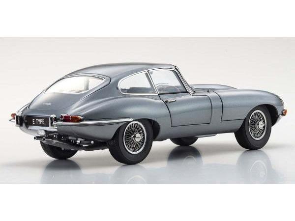 Jaguar E-Type 3.8L Coupe MK1 1961 Gun Metal 1:18 Scale Diecast Model Car – Kyosho-Kyosho-Diecast Model Centre
