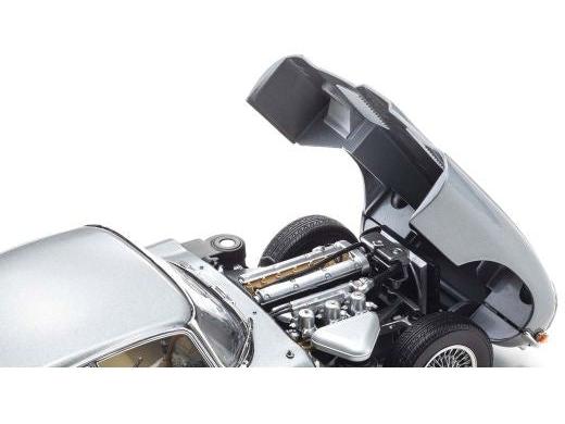 Jaguar E-Type 3.8L Coupe MK1 1961 Gun Metal 1:18 Scale Diecast Model Car – Kyosho-Kyosho-Diecast Model Centre